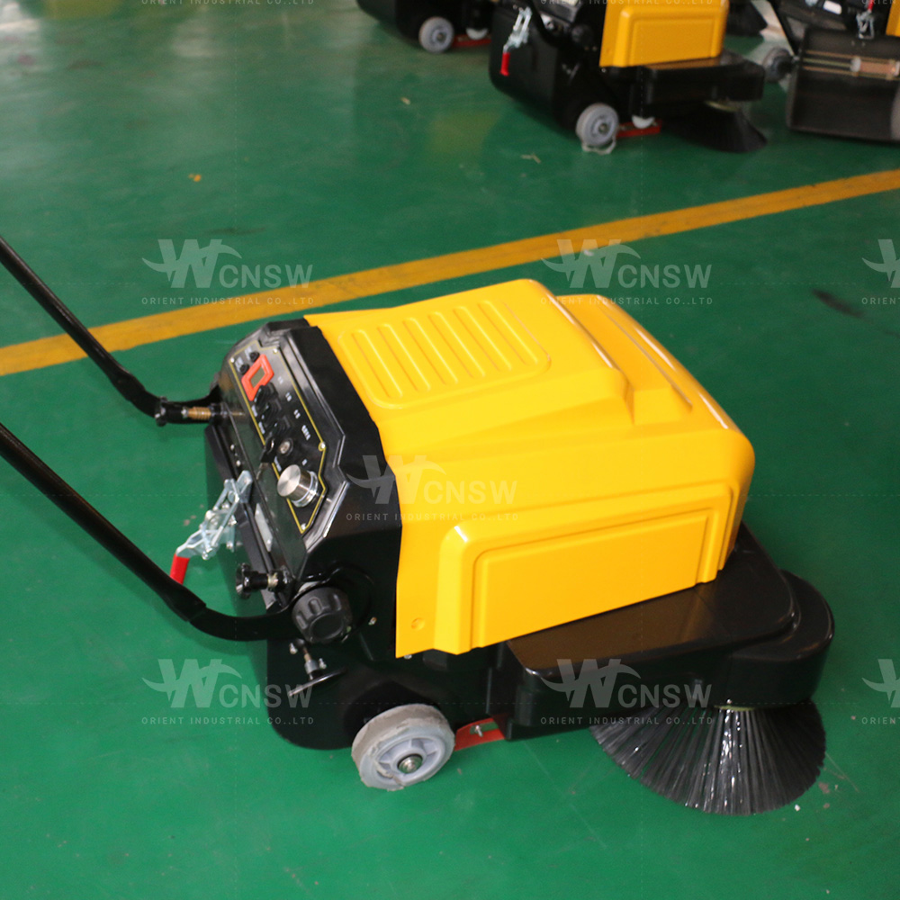 Hand Push Industrial Hotel Road Sweeper
