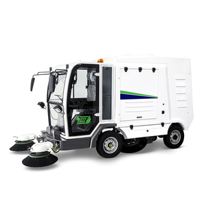 S2000 Heavy Duty Enclosed Cab Industrial Street Road Sweeper Truck