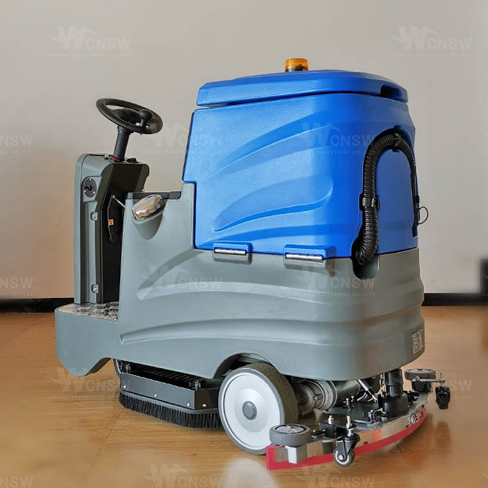 Hospital Electric Ride-on Floor Scrubber